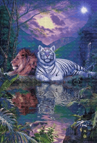 tiger - Ilmainen animoitu GIF