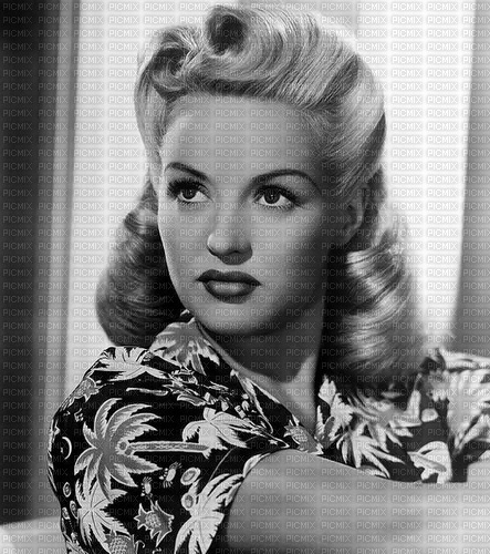 Betty Grable - ilmainen png