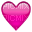 Emoji heart pink - png gratis