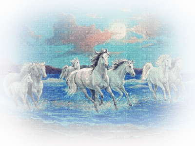 Kaz_Creations Paysage Scenery Horses Horse - png gratis