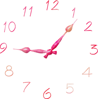 Kaz_Creations Deco  Colours Clock - png gratis