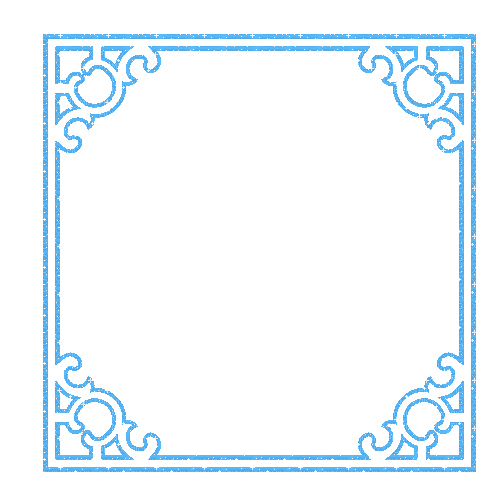 art deco  blue frame glitter - Δωρεάν κινούμενο GIF