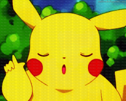 pokemon pikachu - Gratis animerad GIF