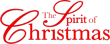 The Spirit Of Christmas/words - kostenlos png