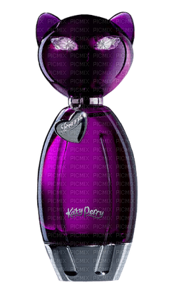 Purple Cat Perfume Bottle - darmowe png