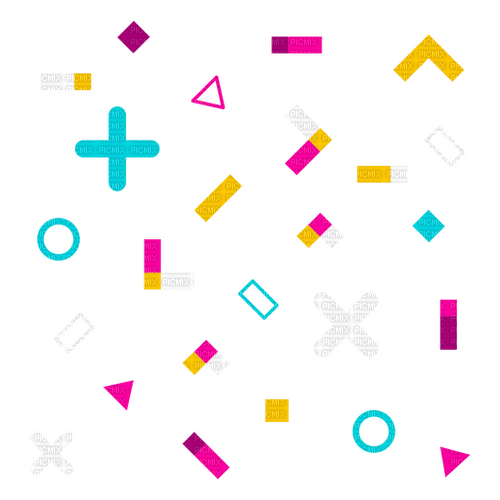 geometric shapes overlay - PNG gratuit