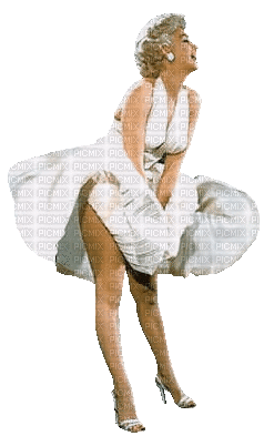Marilyn Monroe milla1959 - GIF animé gratuit