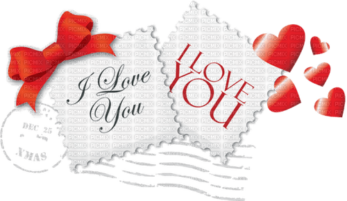 Love you.Postal mail.Victoriabea - zdarma png