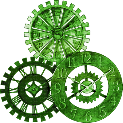 soave deco steampunk green - ilmainen png