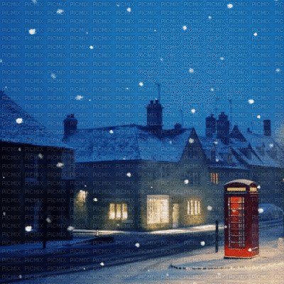 Paysage.Winter.Victoriabea - Zdarma animovaný GIF