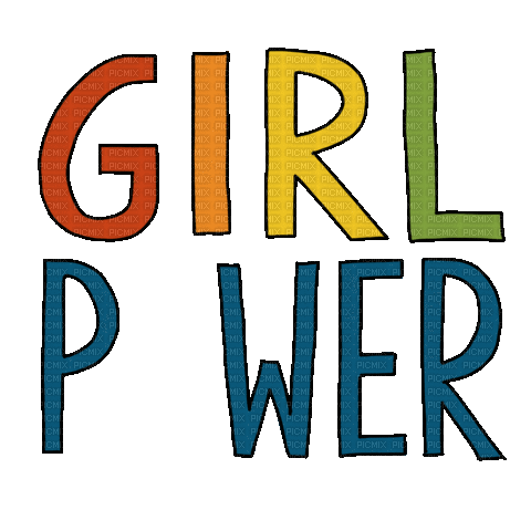 Girl Power - Бесплатный анимированный гифка