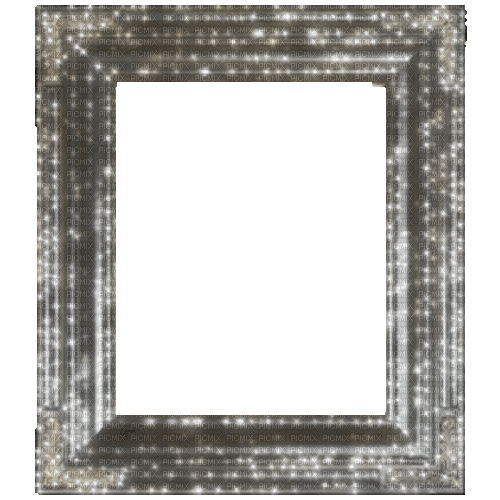 silver frame - Gratis animeret GIF