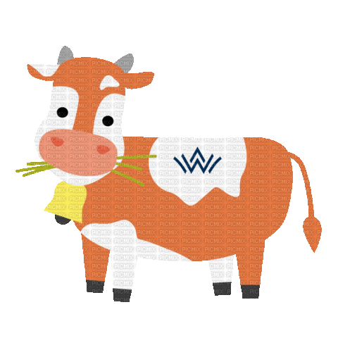 Cow Farm - GIF animado grátis