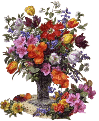 Kaz_Creations Deco Flowers Flower  Colours Plant Vase - png gratuito