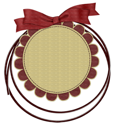 Kaz_Creations Deco Circle  Ribbons Bows Tags Colours - 免费PNG