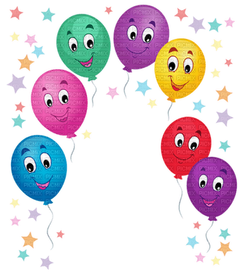 Balloons.Globos.Victoriabea - Free PNG