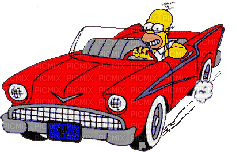 Die Simpsons - Ilmainen animoitu GIF