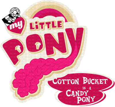 My little pony Cotton Bucket - Free PNG