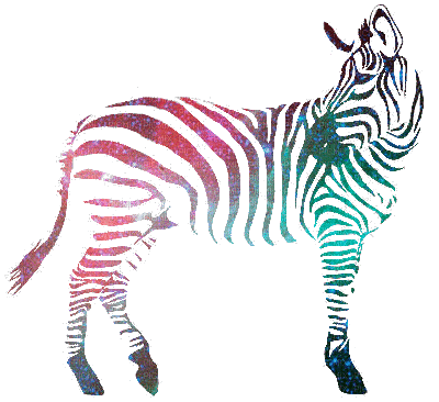 zebra - GIF animasi gratis