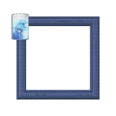 Small Blue Frame - GIF เคลื่อนไหวฟรี
