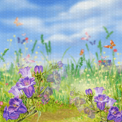Y.A.M._Summer background - 免费PNG