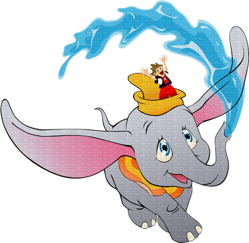 ✶ Dumbo & Sora {by Merishy} ✶ - Free PNG