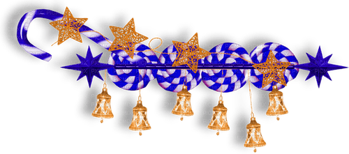 Christmas.Deco.Blue.Gold.White - kostenlos png
