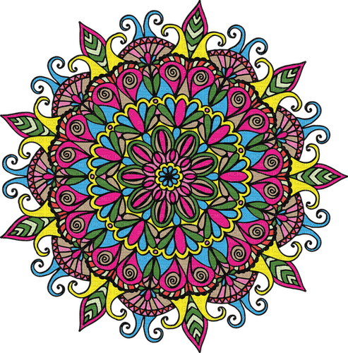 Rainbow Mandala - δωρεάν png