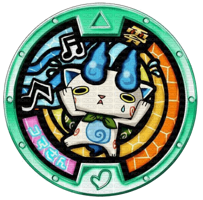 Komasan medal (Yo-kai Watch) - png gratis