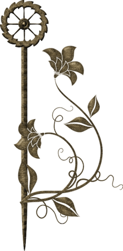 dolceluna deco steampunk brown png - 免费PNG