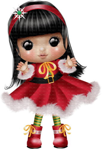 christmas doll by nataliplus - png gratis