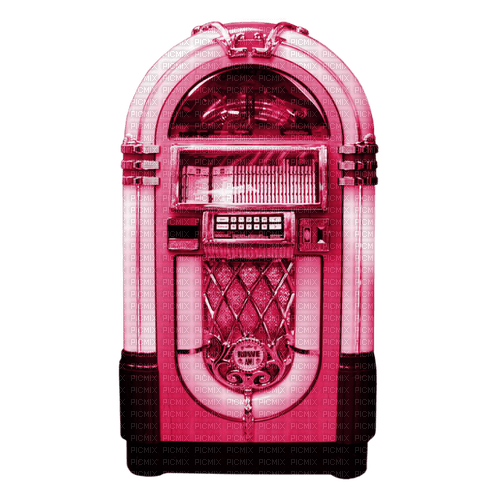 kikkapink pink jukebox deco png - png gratuito
