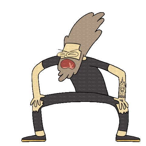 Cartoon Rock - Darmowy animowany GIF
