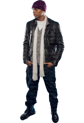 Kaz_Creations Man Homme Chris Brown Singer Music - PNG gratuit