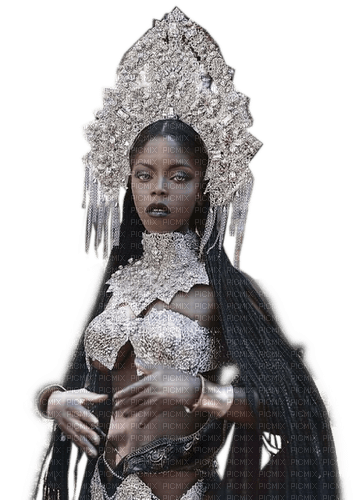 Rena Black Fantasy Woman Frau - zdarma png