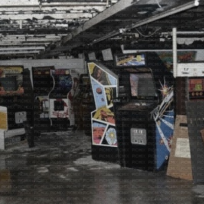 Abandoned Arcade - Free PNG