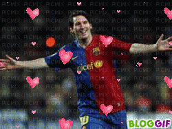Messi - GIF animé gratuit