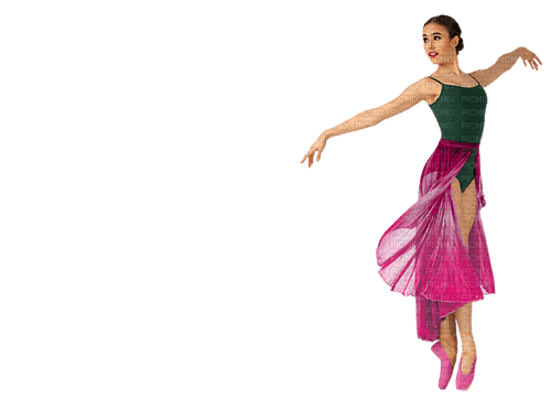 kvinna-ballerina - ingyenes png
