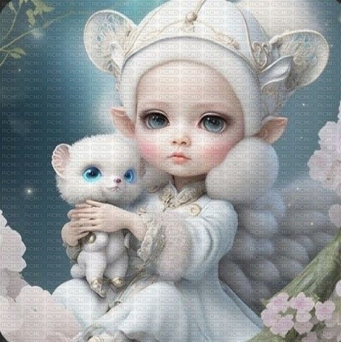 Fantasy baby girl by papuzzetto - 無料png