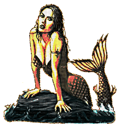 mermaid - GIF เคลื่อนไหวฟรี