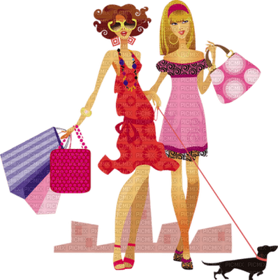 woman shopping bp - png gratis