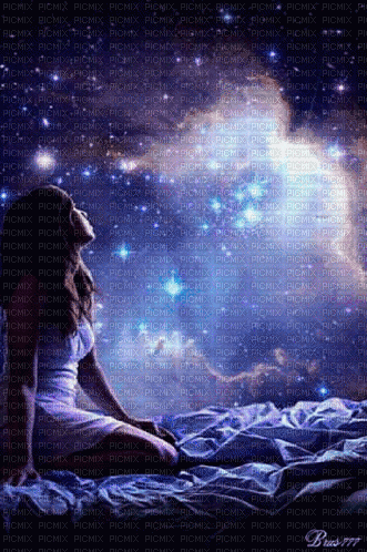 Background Nachthimmel - Ingyenes animált GIF