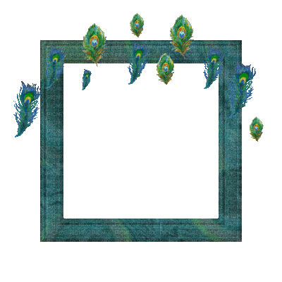 Small Turquoise Frame - Bezmaksas animēts GIF