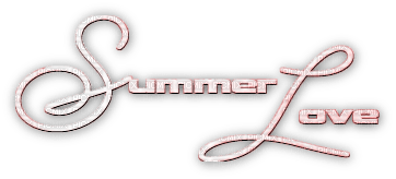 soave text summer love pink - PNG gratuit