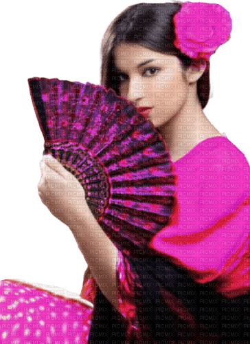 flamenco spanish girl - gratis png