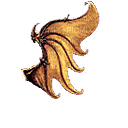 gold dragon wings - безплатен png
