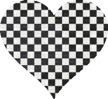checker heart - Free animated GIF