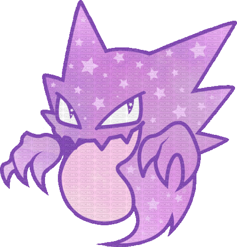 haunter pokemon purple - Ücretsiz animasyonlu GIF