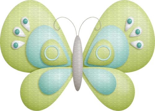 dolceluna deco scrap summer spring butterfly - 無料png