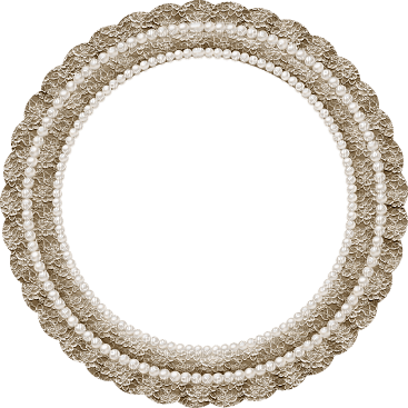 Circle pearls ❤️ elizamio - Free PNG